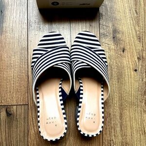 Striped Navy slide